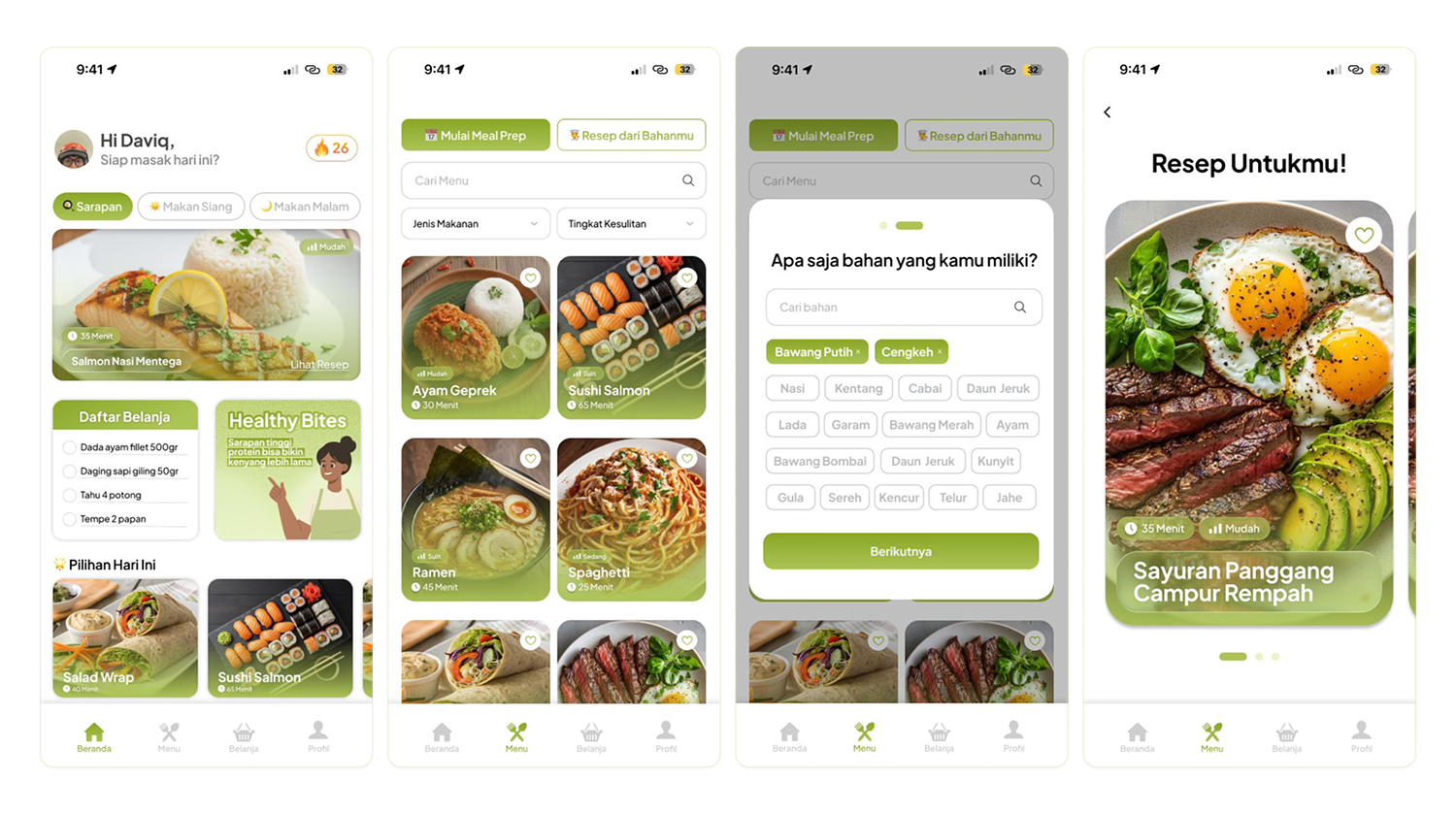 CookMate Final UI Design