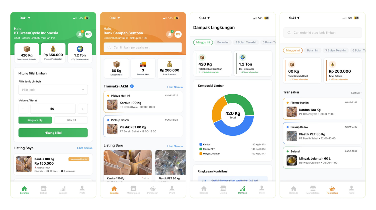 EcoSync Final UI Design